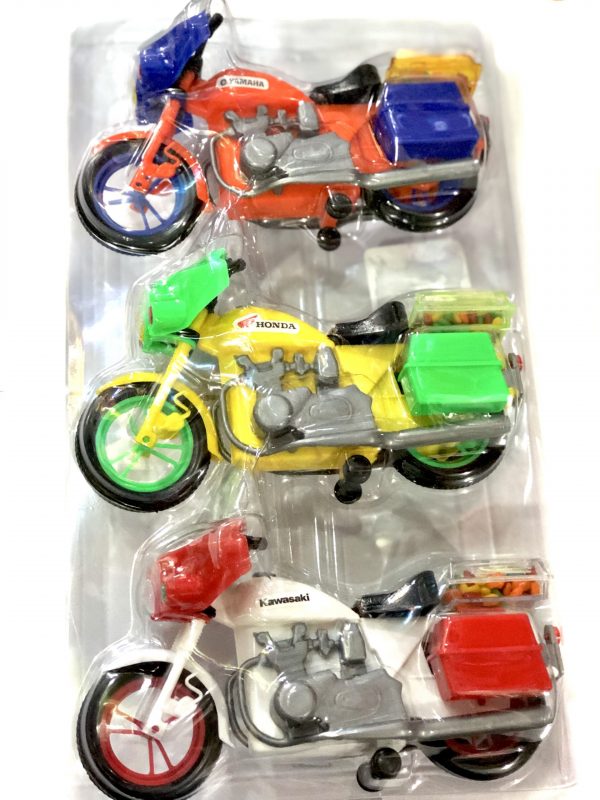 Chiclera de moto 3 piezas